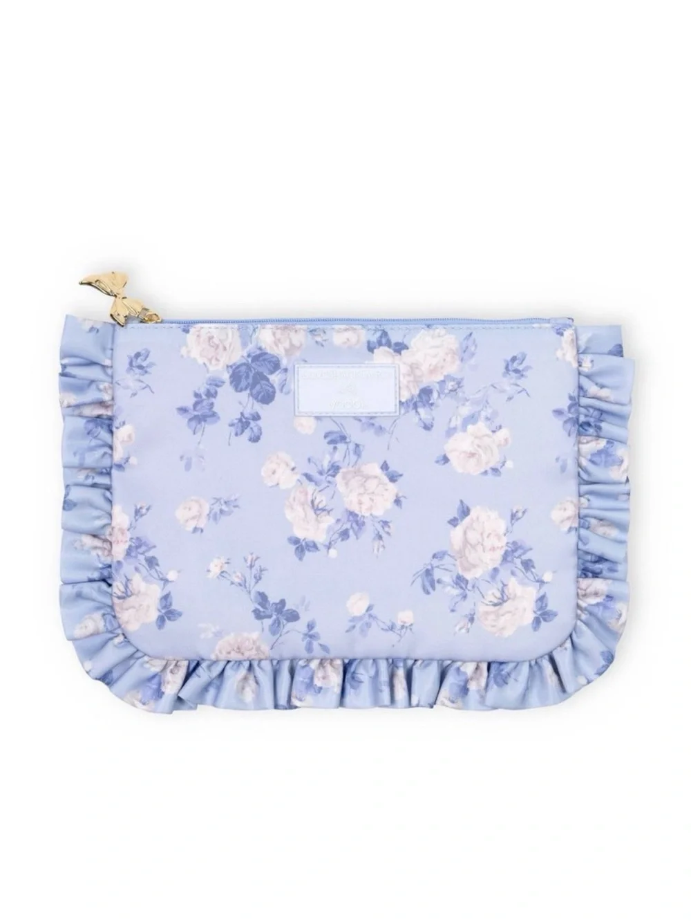 LoveShackFancy × Target - Yoobi Everblooming Rosettes Flat Zip Pencil Case